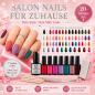 Preview: UV Polish Set " Matt Look " – 20-tlg.  UV Nagellack Set mit mattem Top Coat